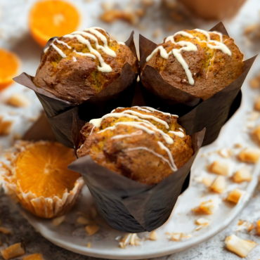 1. Orange & Poppyseed Muffins