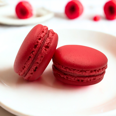 1. Raspberry Macaron