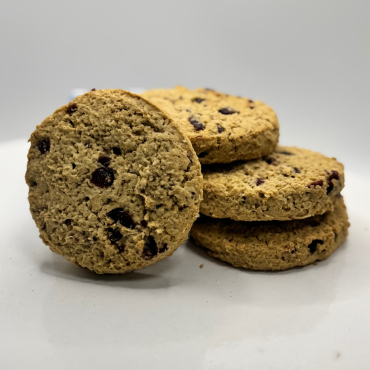 21. Vegan Cranbery Oat Cookie