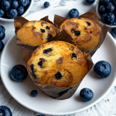 4. Blueberry Muffins
