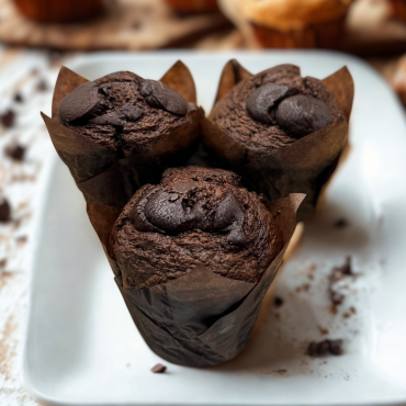 5. Double Chocolate Muffins